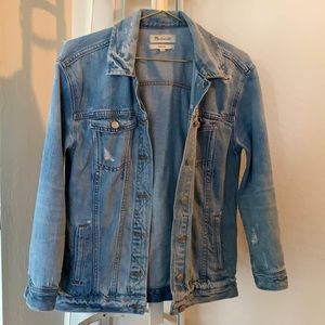 Madewell oversized denim jacket